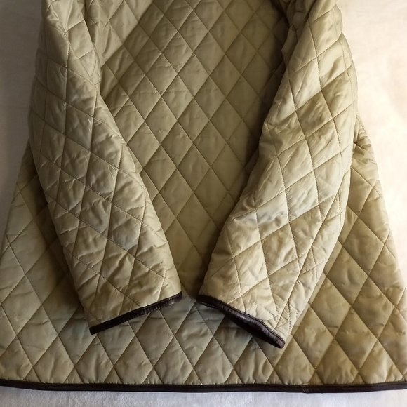 Coach Quilted Tan Light Jacket (M) - Picture 10 of 15